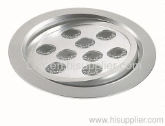 LED Ceiling Light 9 x 1W