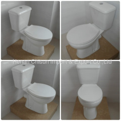 two piece washdown toilet with CE