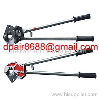 Ratchet Cable cutter& Cable cutting