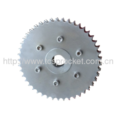 steel wearproof motorcycle sprocket