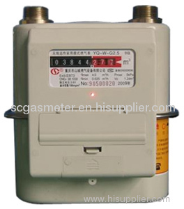 wireless gas meter YQ-W-G1.6/2.5/4