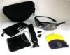 Polycarbonate lens Interchangeable Lenses Sunglasses with High velocity impact