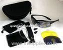 Polycarbonate lens Interchangeable Lenses Sunglasses with High velocity impact