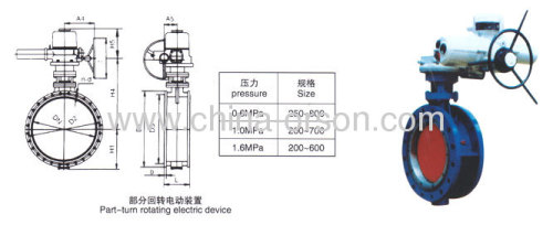 hard seal butterfly valve