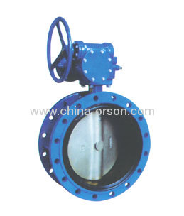 Flange butterfly valve