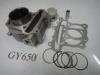 Motorcycle parts cylinder kit GY650 39mm change to big size 51mmA-012