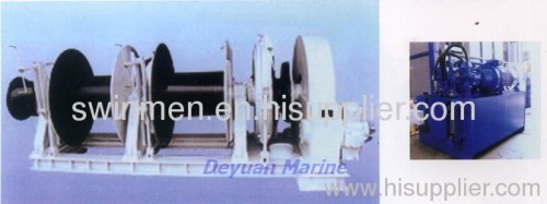 hydraulic anchor windlass