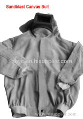 Sandblast suit sandblast clothing canvas clothing safety clothing