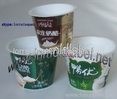 cup IML label