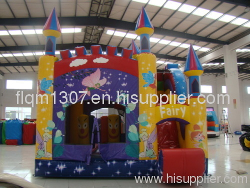 inflatable fairy jumping bouncy house