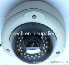 25 m vandalproof IR verifocal dome camera