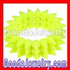 Hip hop Rock Punk Neon Spike Rivets Stretch Bangle Bracelet