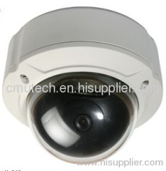 Vandalproof metal color dome camera