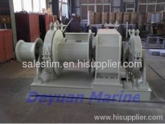 30KN Hydraulic anchor windlass and mooring winch