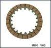 No jumping and rushing feature earth-s brand motorcycle parts clutch friction plate V80