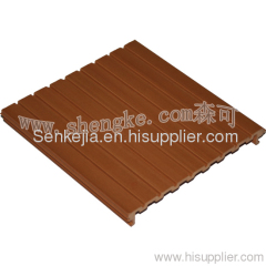 150 fine thread ceiling wpc wood pvc floor,easy installation, construction is convenient