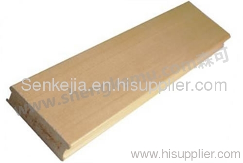 51*16 Solid Square wood wpc deck pvc floor waterproof board