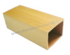 50*40 Square wood wpc decking pvc floor waterproof and fire-retardant