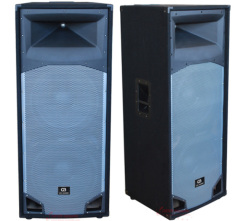 Outdoor dual 15 full range Speakers Boxes