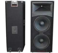 Outdoor dual 15 full range Speakers Boxes