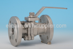 ss304 ss316l sanitary stainless steel flanged ball valve