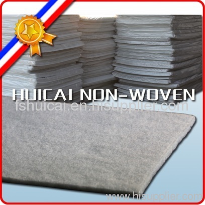 hard handfeel polyester felt mattress fabric