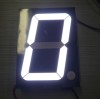 Pure white 5-inch large size 7 segment led numeric displays for indoor or semi-outdoor application