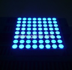 Ultra bright blue dot matrix LED displays