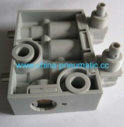 Driver's cab seat control valve