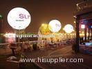 White Durable Attractive Round Shape Inflatable Lighting Balloon for Outdoor Advertising