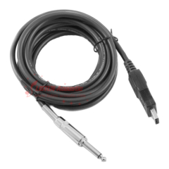 USB & 6.35 Jack Connector Guitar Cable UG 002