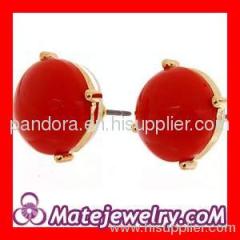 bubble ball stud earrings