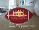 Red Inflatable Advertising Sport Rugby Ball Balloons with total digital printing for Party