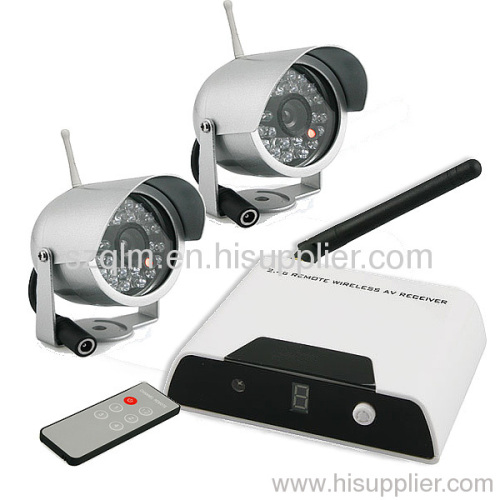 2.4GHz wireless IR cameras with receiver