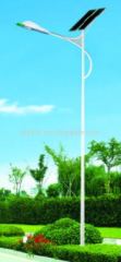 single arm solar street lighting lamp