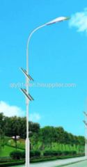 single arm solar street lighting lamp