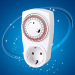 programmable mechanical European socket outlet timer