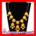 J Crew yellow bubble necklace