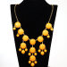 J Crew yellow bubble necklace