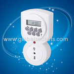 Italy style digital timer socket