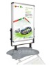 Outdoor Poster Stand with Plastic Water-base