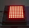 Super bright red 1.5 inches 8 x 8 dot matrix led displays with outer dimensions 38 x 38 mm