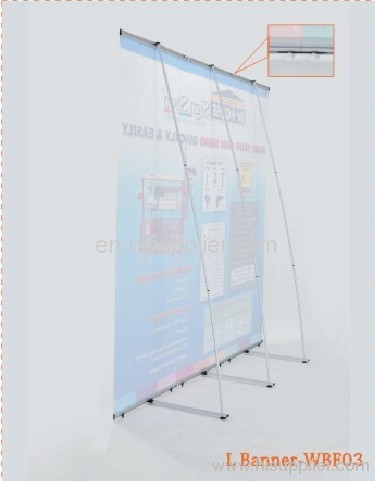 Portable Folding L Banner