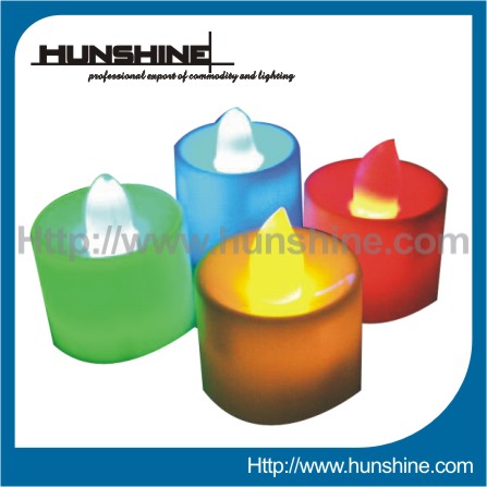 led color changing candle light