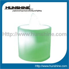 PS rechargeable led tea light candles