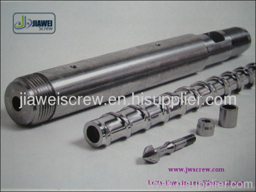 plastic extruder machinery single screw barrel