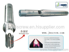 Bimetallic Conical Twin Screw and Barrel