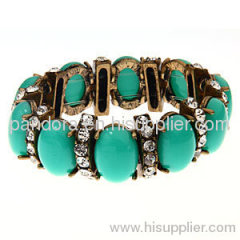 Cabochon and crystal J Crew bracelet wholesale