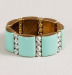 yellow J Crew bracelet