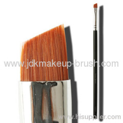 Angled Synthetic Hair Eyebrow Brush